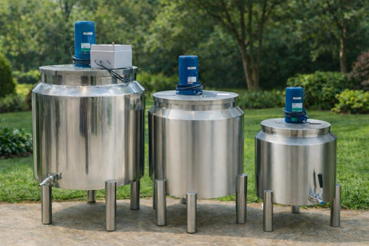 Stainless Steel Double Jacket Juice Plant – 40L to 200L | With Inverter Motor Juice plant Prices