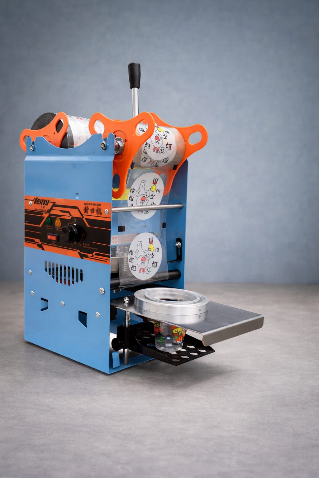 Manual Cup Sealer Machine | Juice, Bubble Tea & Cold Drink Cup Sealing Machine