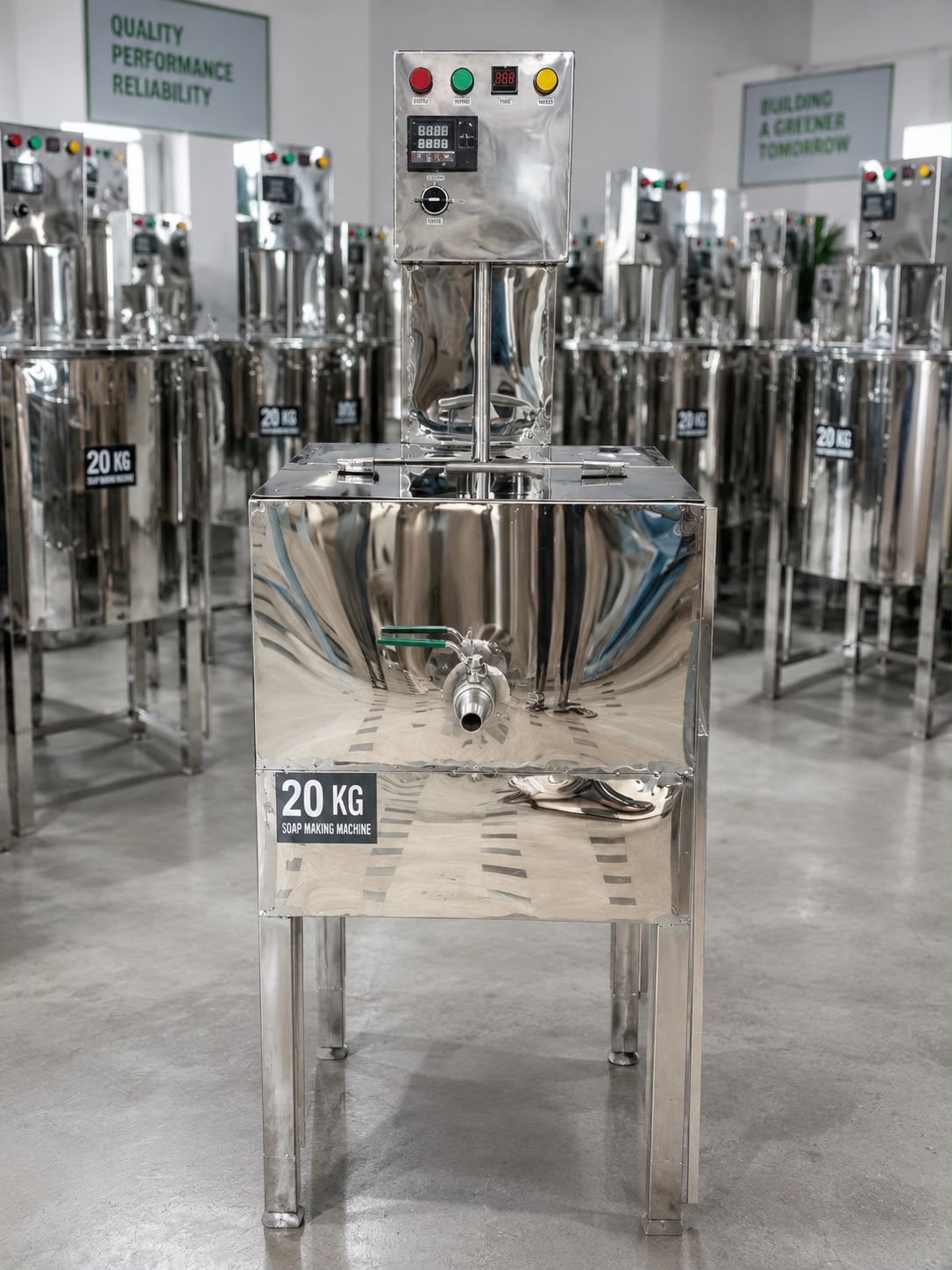 Stainless Steel Soap Manufacturing Machine