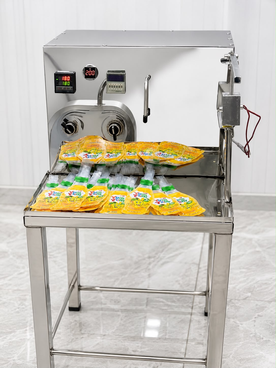 Semi Automatic Liquid Pouch Filling & Sealing Machine